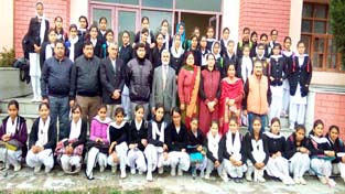 Students and staff of Faculty of Veterinary Sciences & Animal Husbandry, SKUAST Jammu, RS Pura, posing during a function to celebrate Agriculture Education Day. Students and staff of Faculty of Veterinary Sciences & Animal Husbandry, SKUAST Jammu, RS Pura, posing during a function to celebrate Agriculture Education Day.