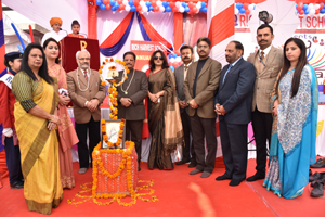 Dignitaries during Annual Day celebration at Rich Harvest School, Bari Brahmana. Dignitaries during Annual Day celebration at Rich Harvest School, Bari Brahmana.