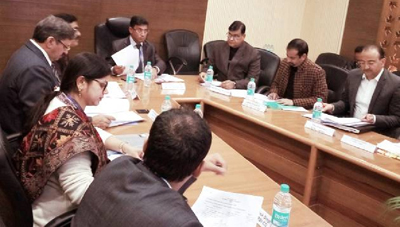 Representatives during 22nd meeting of TAFCUB for J&K conducted by DCBS RBI in Jammu on Tuesday. Representatives during 22nd meeting of TAFCUB for J&K conducted by DCBS RBI in Jammu on Tuesday.