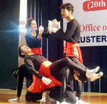 Students performing activity during Cultural and Literacy Fest ‘Yuv Tarang’ at GCW Gandhi Nagar in Jammu. Students performing activity during Cultural and Literacy Fest ‘Yuv Tarang’ at GCW Gandhi Nagar in Jammu.