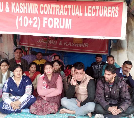 Contractual lecturers sitting on hunger strike. Contractual lecturers sitting on hunger strike.