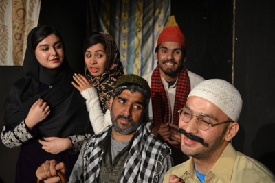 Natrang artists presenting Urdu play ‘Galatfehmi’ in Sunday Theatre series. Natrang artists presenting Urdu play ‘Galatfehmi’ in Sunday Theatre series.