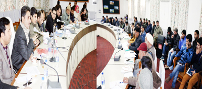 DDC Kupwara chairing a meeting on Saturday. DDC Kupwara chairing a meeting on Saturday.