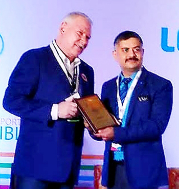 Dignitaries during 6th School Leadership Summit held at New Delhi. Dignitaries during 6th School Leadership Summit held at New Delhi.