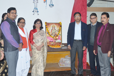 Dignitaries during a cultural programme organised by Indian Audit & Accounts Department at Jammu on Friday. Dignitaries during a cultural programme organised by Indian Audit & Accounts Department at Jammu on Friday.