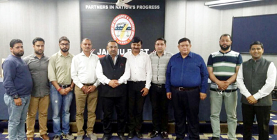 LoC traders from Poonch at a meeting with JCCI members in Jammu on Saturday. LoC traders from Poonch at a meeting with JCCI members in Jammu on Saturday.