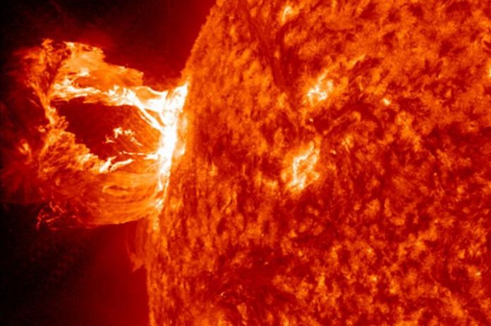 Solar eruptions
