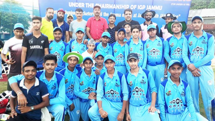 Winners posing along with dignitaries and officials during PPCPL at KC Sports Club in Jammu. Winners posing along with dignitaries and officials during PPCPL at KC Sports Club in Jammu.