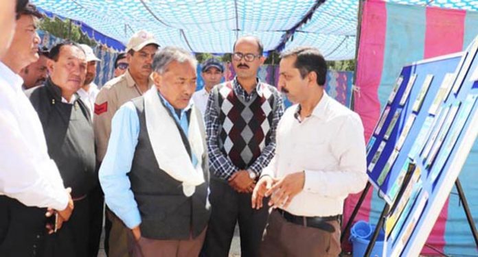 Dorjay Motup, CEC LAHDC Leh during inauguration of training programme on Friday.