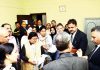 Chief Justice Gita Mittal during visit to Children’s Home on Friday.