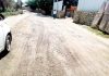Dilapidated Kadlabal- Lasjan road in the outskirts of Srinagar. -Excelsior/Younis Khaliq