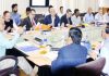 Chief Secretary BVR Subrahmanyam chairing FAC meeting on Tuesday.