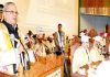 Governor S P Malik addressing convocation of NIT at SKICC in Srinagar on Monday.