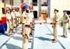 Director General of Police, Dilbag Singh inspecting guard of honour.