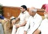 A delegation of West Pakistan Refugee Action Committee, led by its President Labha Ram Gandhi, holding a meeting with Union Minister Dr Jitendra Singh, at New Delhi on Tuesday.