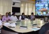 J&K CS participating in meeting of Union Cabinet Secretary through video conference.