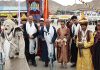 Secretary Tourism, Rigzin Samphel participating in the inaugural ceremony of Ladakh Festival in Leh on Saturday.