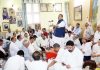 NC Provincial President Devender Singh Rana addressing office bearers of the party on Tuesday.