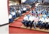 Dr Rajesh Gokhale addressing a gathering during celebrations of 76th Foundation Day of Council of Scientific and Industrial Research at Jammu on Wednesday.