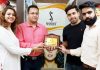 Executives of ‘Shades The Beauty Salon’ at the launch of revolutionary hair treatment called ‘Me Day’ in Jammu on Friday.