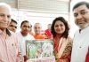 Antra being awarded with Rishi Dadhichi Ratna Samman at Hisar Haryana.