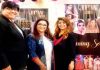 Pallab Bose, CEO, Jammu Fashion Show Week and other posing for photograph.
