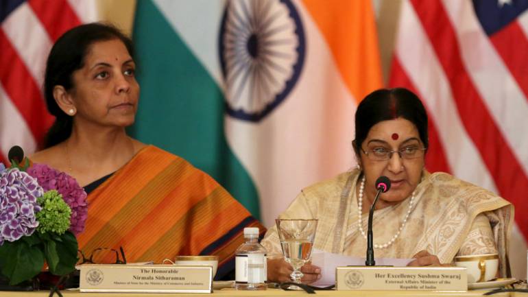 swaraj and sitharaman