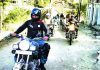 Bikers during motorcycle rally. -Excelsior/Tilak Raj