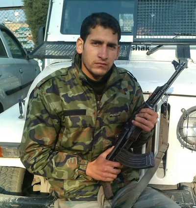 Kamal Kishore, cop killed in encounter. Kamal Kishore, cop killed in encounter.