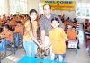Winners posing alongwith Director Career Abacus Arvind Sharma in Jammu on Sunday.