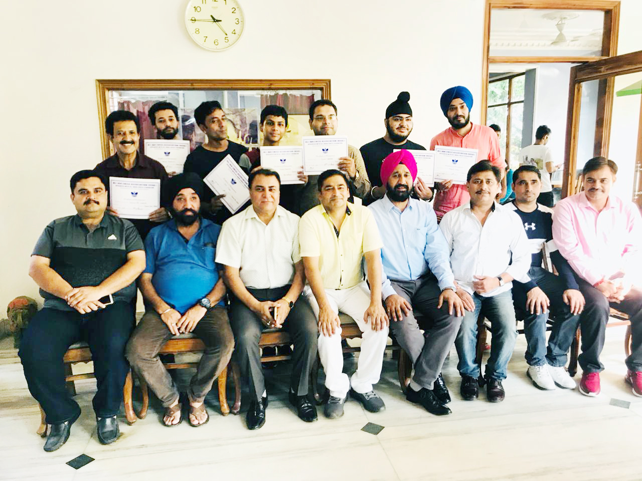 Winners of Jammu Division Senior Selection Chess events posing along with dignitaries and officials in Jammu. Winners of Jammu Division Senior Selection Chess events posing along with dignitaries and officials in Jammu.
