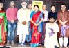 Dignitaries from JU and Musical World posing for a photograph during 'Fall Retreat' prog on Thursday.