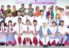 Winners posing along with the dignitaries and officials at APS Damana in Jammu.