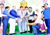 Winners being felicitated during Annual Sports Meet at MV International School.