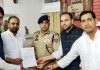 JKPCC & PYC joint delegation submitting memorandum to DGP, Punjab Police at Chandigarh.