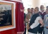Governor SP Malik inaugurating new building of SPS Library on Wednesday.