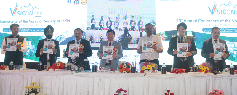 Lt Gen Bipin Puri, Director General, Armed Forces Medical Services, along with other dignitaries, inaugurating 25th Annual Conference of VSI at Jammu. Lt Gen Bipin Puri, Director General, Armed Forces Medical Services, along with other dignitaries, inaugurating 25th Annual Conference of VSI at Jammu.