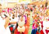 Senior Cong leader Raman Bhalla addressing public gathering in Gandhi Nagar area of Jammu.