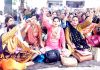 FMPHWs staging protest in office complex of Directorate of Health Services, Jammu.