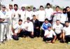 Media XI defeats LIC XI by 13 runs in a friendly tie.