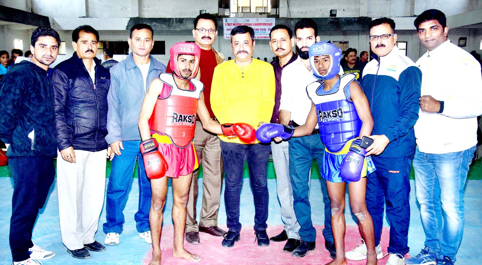 Zorawar Singh Jamwal, Secretary General Press Club Jammu inaugurating a bout to declare open State Level Wushu Championship. Zorawar Singh Jamwal, Secretary General Press Club Jammu inaugurating a bout to declare open State Level Wushu Championship.