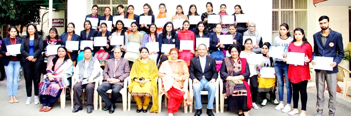 Students posing for photograph after receiving certificates at MIER College of Education. Students posing for photograph after receiving certificates at MIER College of Education.