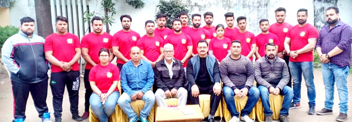Excelsior Sports Correspondent JAMMU, Nov 22: Eighteen members J&K team has been selected for Junior and Senior North India Power Lifting Championship to be held at Dharamshalla from tomorrow to November 25. The team was selected by All J&K State Power Lifting Association on the merit basis before the selection trail. The team underwent a screening test conducted by the J&K State Sports Council official namely Haji Abdul Qayoom, Chief Sports Officer, Ravi Singh Divisional Sports Officer and Satish Gupta Manager Indoor Complex MA Stadium in presence of officials of the Ajay Sharma General Secretary of the Association and Sanjeev Singh Joint Secretary. The women team players include Khushi Wadehra and Ruhi Saini, whereas men team include Muteeb, Aditya, Rakshit, Tarun Kumar Raina, Lakshay, Abhiam, Mohit Saini, Shiv Charan, Sandeep Banmotra, Ubiad, Shallinder, Adil Ashraf, Roshan, Rahul Choudhary, Gourav Sharma and Vickramjeet. The team will be accompanied by Ajay Sharma and Sanjeev Singh as Manager and Coach respectively. Excelsior Sports Correspondent JAMMU, Nov 22: Eighteen members J&K team has been selected for Junior and Senior North India Power Lifting Championship to be held at Dharamshalla from tomorrow to November 25. The team was selected by All J&K State Power Lifting Association on the merit basis before the selection trail. The team underwent a screening test conducted by the J&K State Sports Council official namely Haji Abdul Qayoom, Chief Sports Officer, Ravi Singh Divisional Sports Officer and Satish Gupta Manager Indoor Complex MA Stadium in presence of officials of the Ajay Sharma General Secretary of the Association and Sanjeev Singh Joint Secretary. The women team players include Khushi Wadehra and Ruhi Saini, whereas men team include Muteeb, Aditya, Rakshit, Tarun Kumar Raina, Lakshay, Abhiam, Mohit Saini, Shiv Charan, Sandeep Banmotra, Ubiad, Shallinder, Adil Ashraf, Roshan, Rahul Choudhary, Gourav Sharma and Vickramjeet. The team will be accompanied by Ajay Sharma and Sanjeev Singh as Manager and Coach respectively.