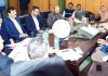 Speaker Dr Nirmal Singh chairing a meeting on Tuesday.