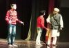 A scene of the play ‘Gaad Bateh’ which was staged by Vomed Rangmanch on 2nd day of Annual Drama Festival at Jammu on Wednesday. —Excelsior/Rakesh