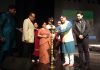 Dignitaries during final of 'Kashir Kalakaar Season-3' in Jammu on Saturday.
