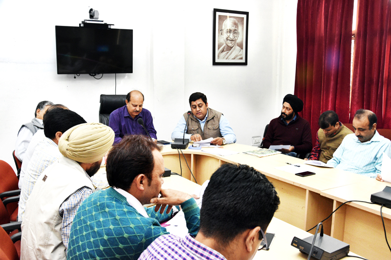 Prof D P Abrol, Dean Faculty of Agriculture, chairing 16th meeting of Board of Studies for Faculty of Agriculture of SKUAST-J. Prof D P Abrol, Dean Faculty of Agriculture, chairing 16th meeting of Board of Studies for Faculty of Agriculture of SKUAST-J.