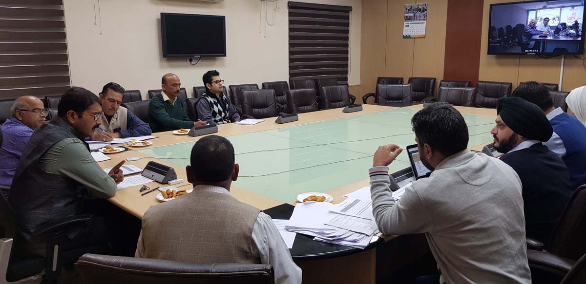 Secretary IT Saugat Biswas chairing a meeting on Saturday. Secretary IT Saugat Biswas chairing a meeting on Saturday.