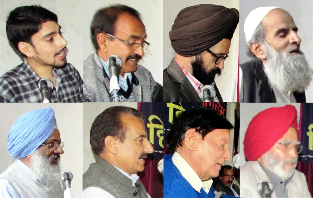 Poets and writers in Multilingual event of Hindi Sahitya Mandal on Sunday. Poets and writers in Multilingual event of Hindi Sahitya Mandal on Sunday.