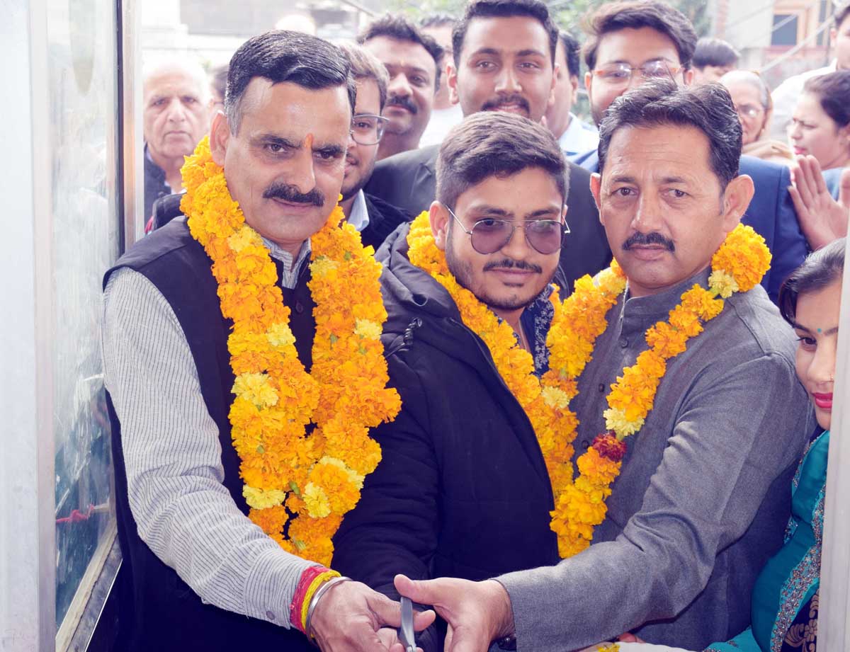 BJP State Secretary and Councilor Ward No. 41, Sanjay Baru inaugurating digital marketing company 'Instaawant Empire Pvt Ltd' at Jammu on Sunday. BJP State Secretary and Councilor Ward No. 41, Sanjay Baru inaugurating digital marketing company 'Instaawant Empire Pvt Ltd' at Jammu on Sunday.